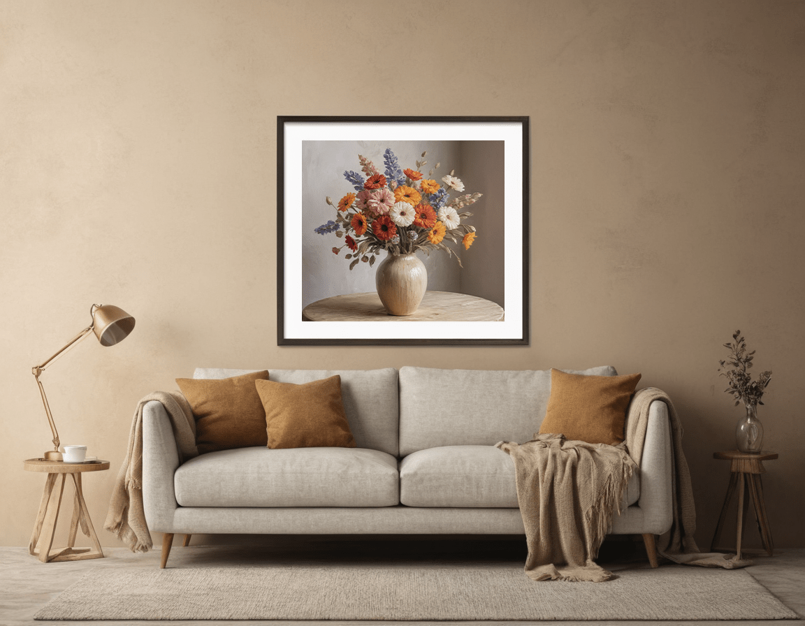 Bouquet of Flowers - Timba Art
