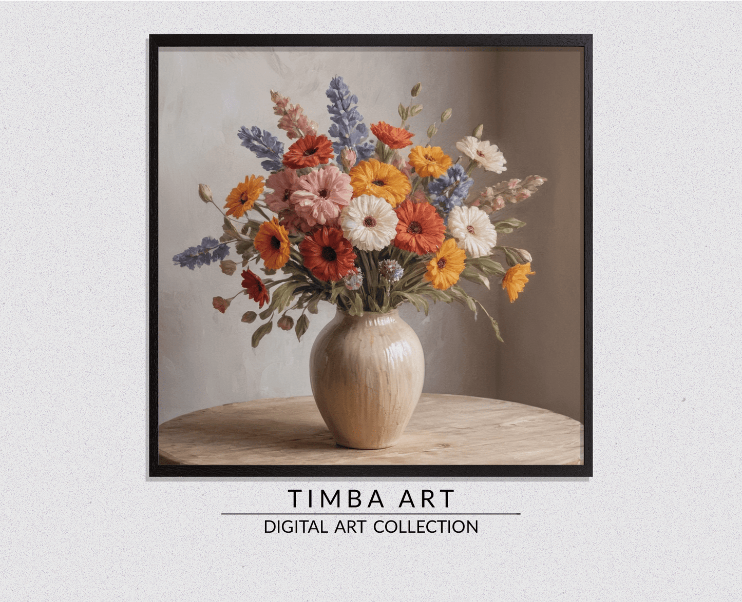 Bouquet of Flowers - Timba Art