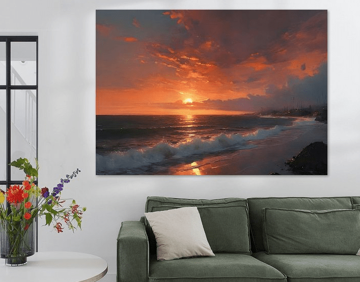 Golden Horizon - Timba Art