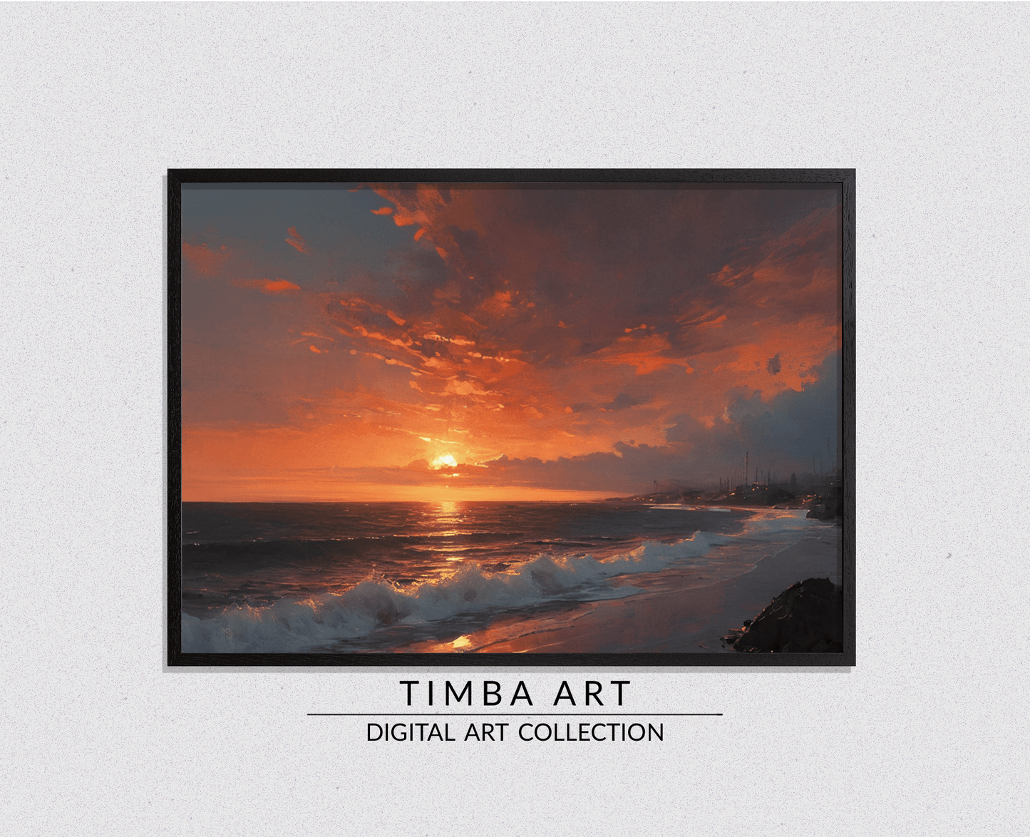 Golden Horizon - Timba Art