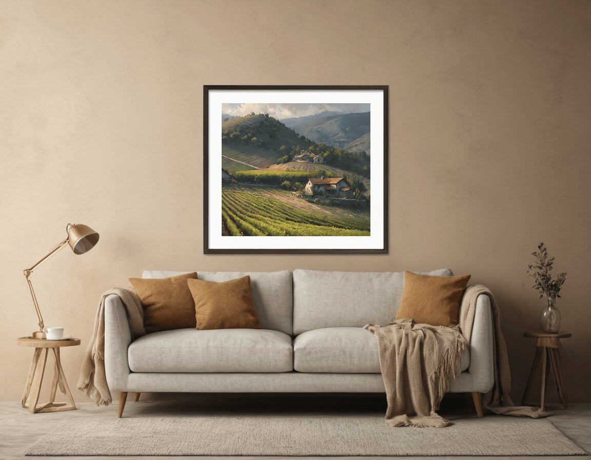 Rustic Vineyard - Timba Art