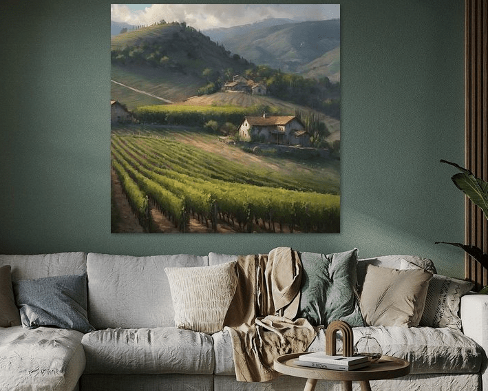 Rustic Vineyard - Timba Art