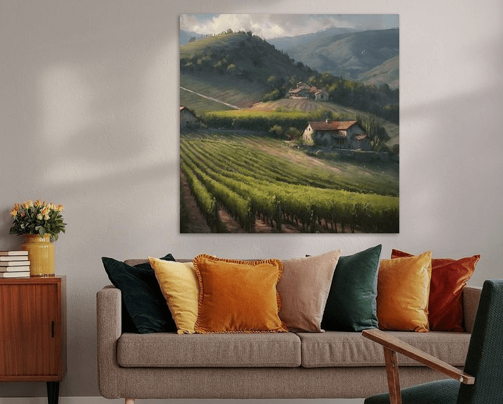 Rustic Vineyard - Timba Art