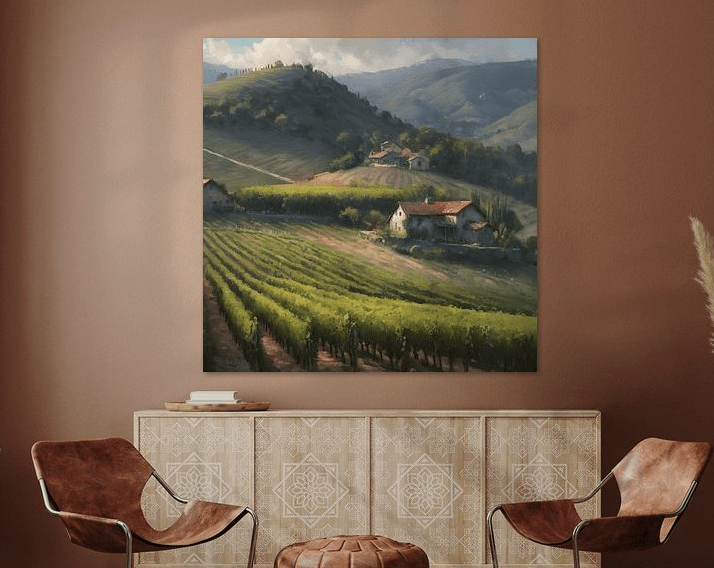 Rustic Vineyard - Timba Art