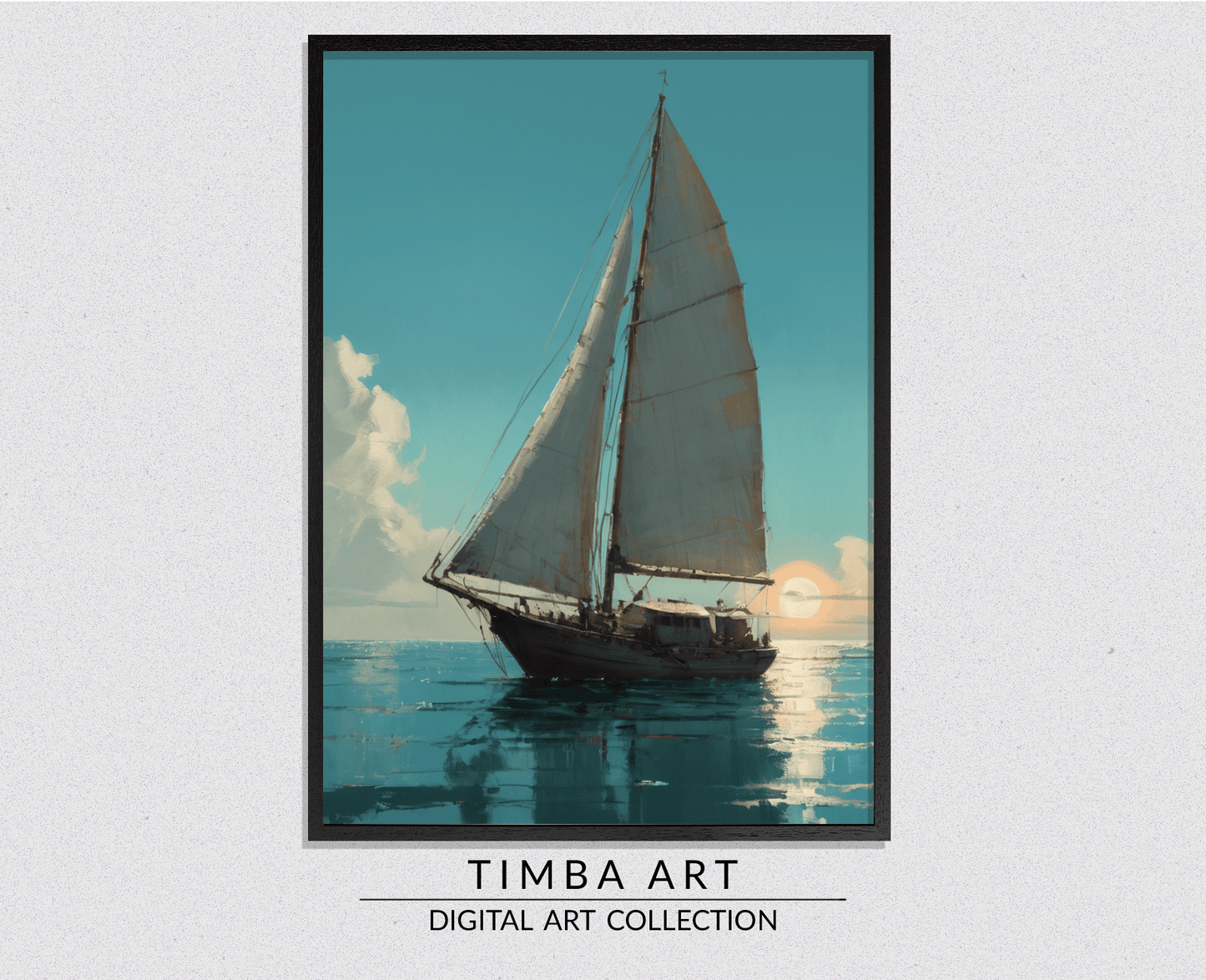 Sailing into Serenity - Timba Art