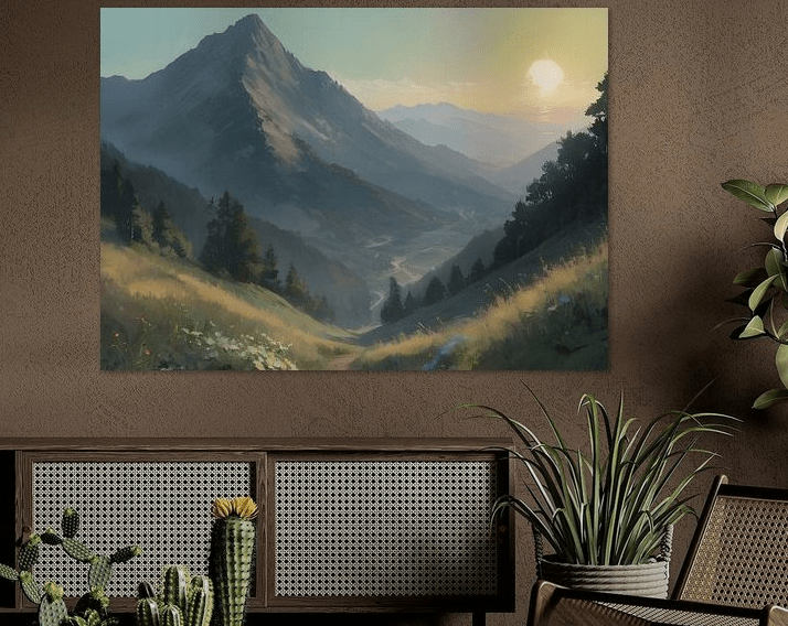 Serene Valley - Timba Art