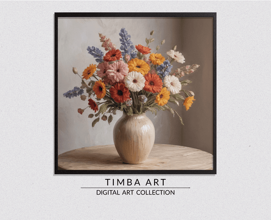 Bouquet of Flowers - Timba Art