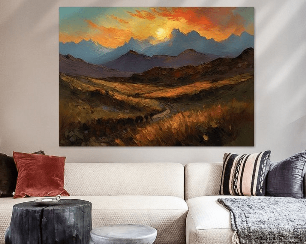 Fiery Sky - Timba Art