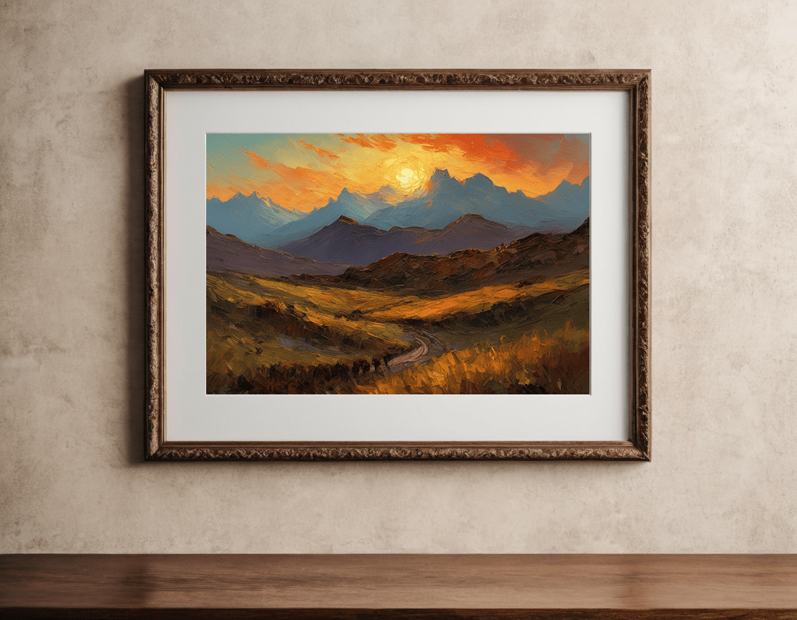 Fiery Sky - Timba Art