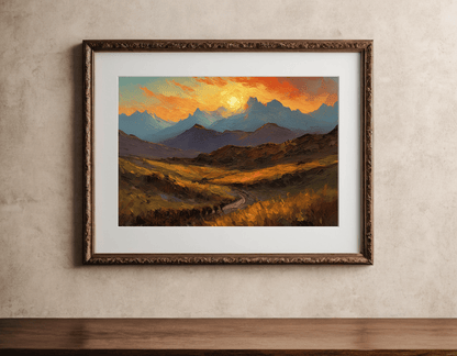 Fiery Sky - Timba Art