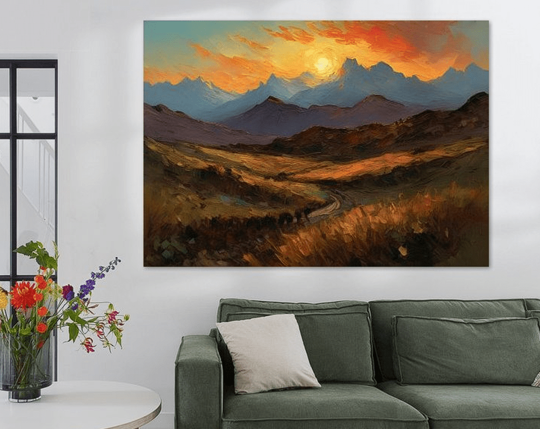 Fiery Sky - Timba Art