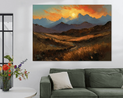 Fiery Sky - Timba Art