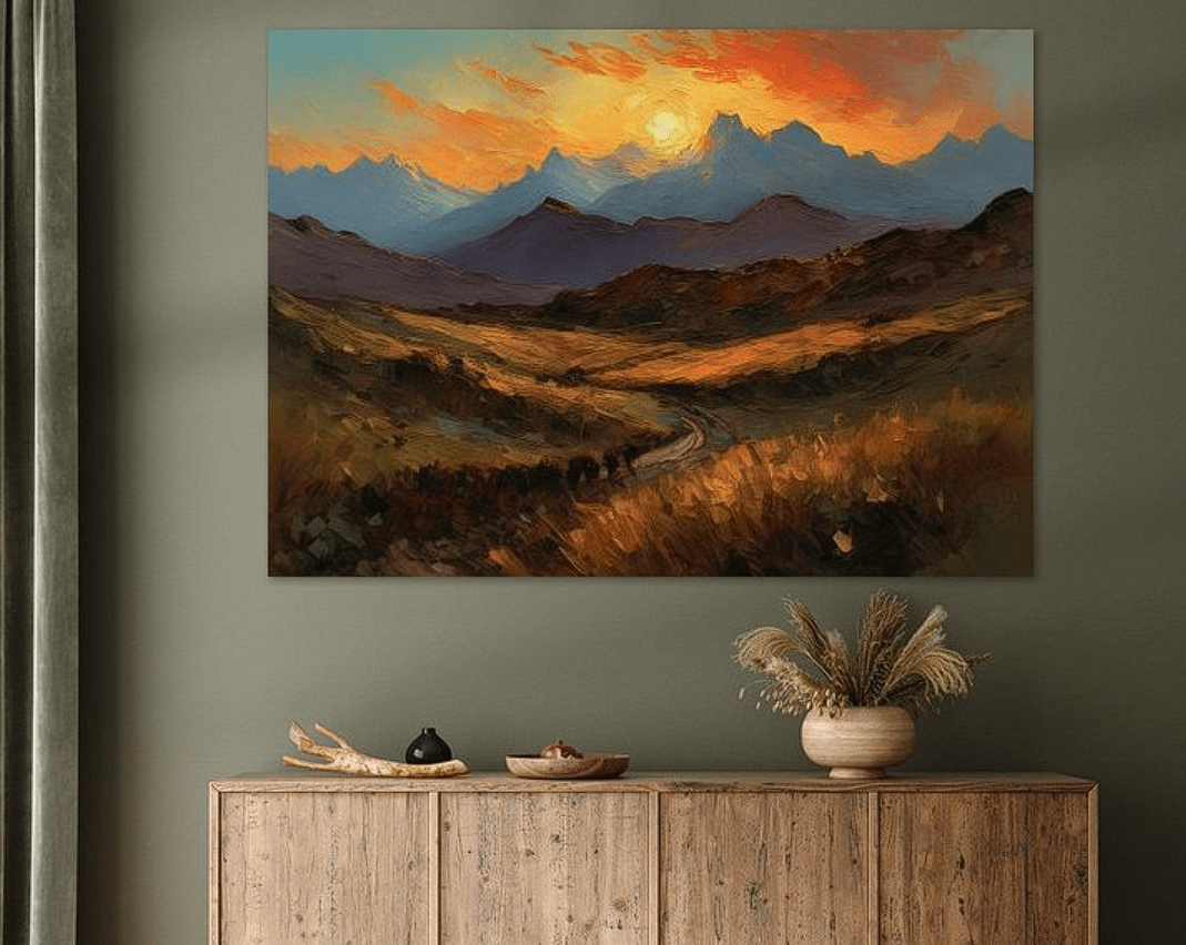 Fiery Sky - Timba Art