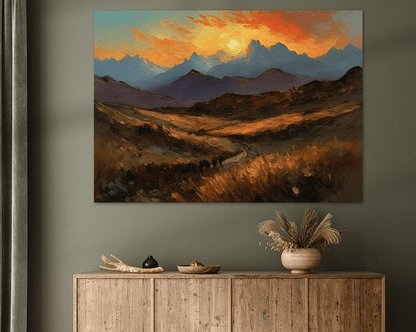 Fiery Sky - Timba Art