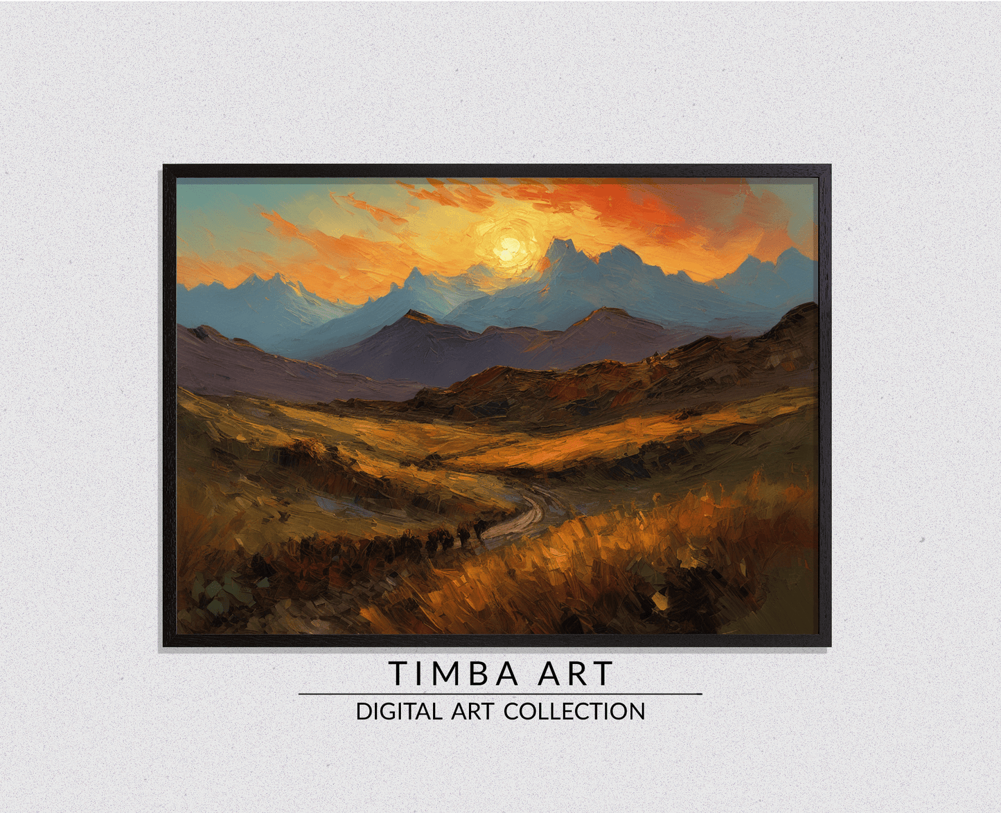 Fiery Sky - Timba Art