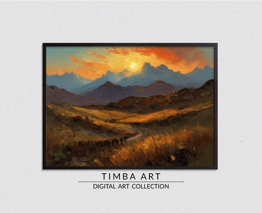 Fiery Sky - Timba Art