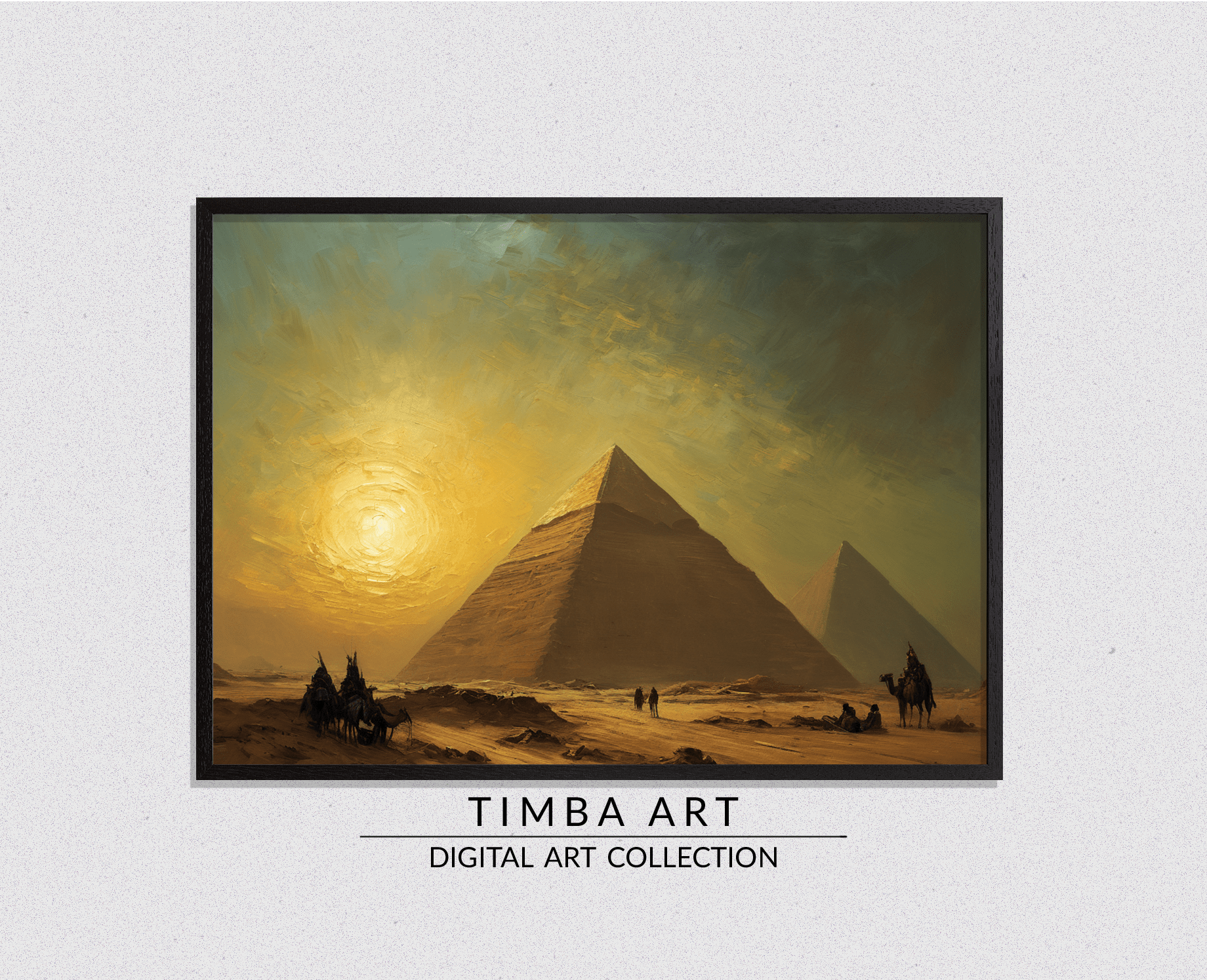 Majestic Pyramids - Timba Art