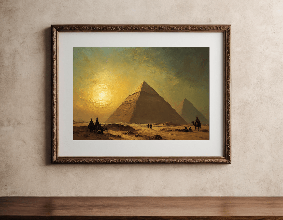 Majestic Pyramids - Timba Art
