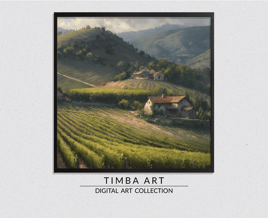 Rustic Vineyard - Timba Art