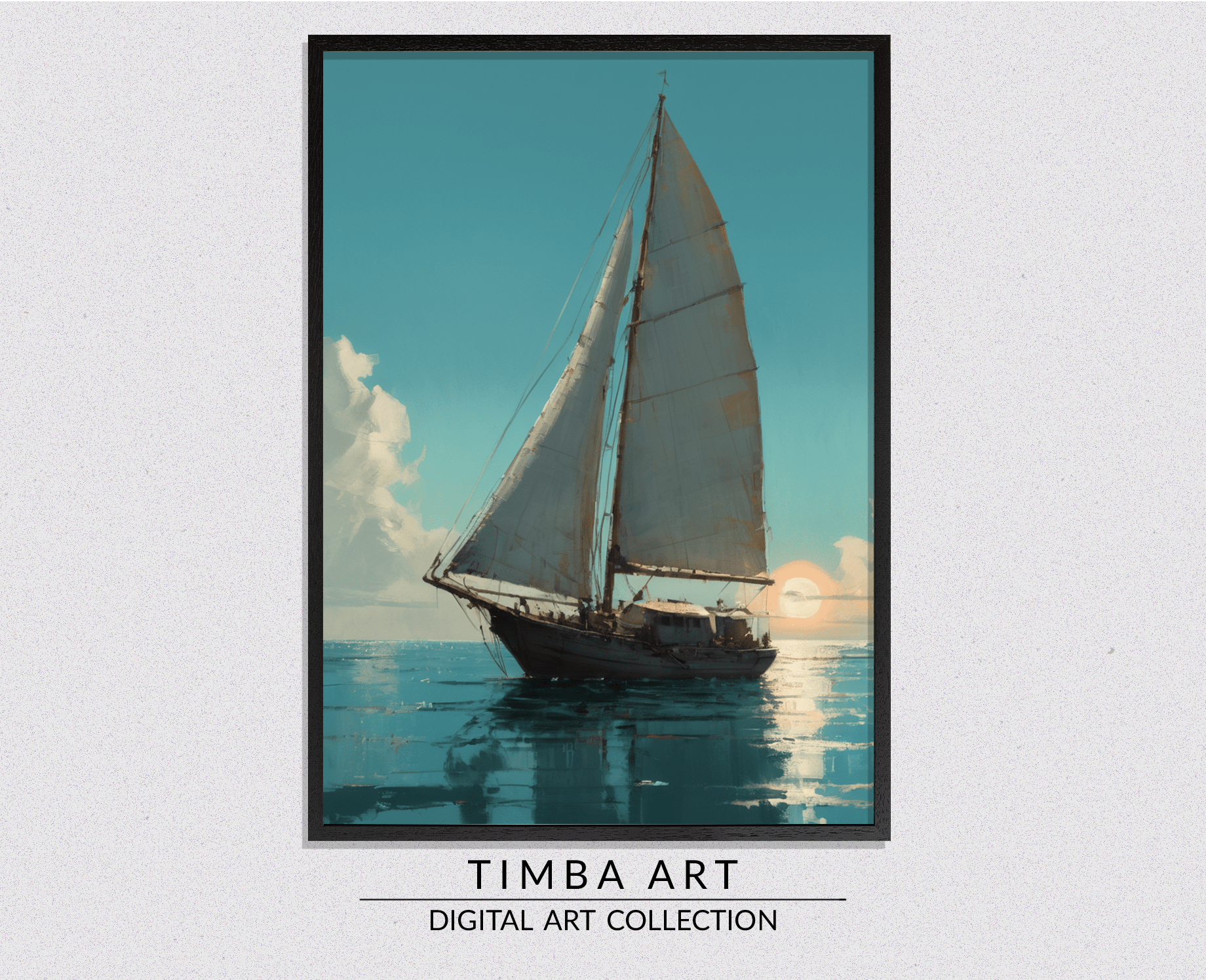 Sailing into Serenity - Timba Art