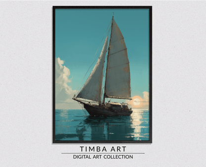 Sailing into Serenity - Timba Art