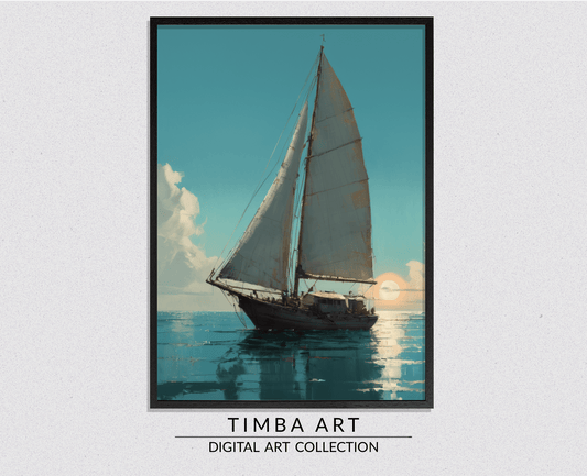 Sailing into Serenity - Timba Art