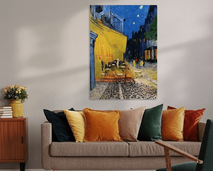 Terrace at Night - Timba Art