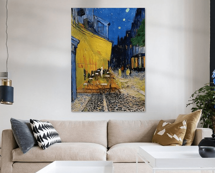 Terrace at Night - Timba Art