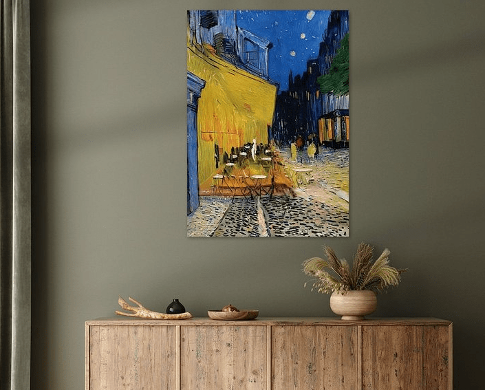 Terrace at Night - Timba Art