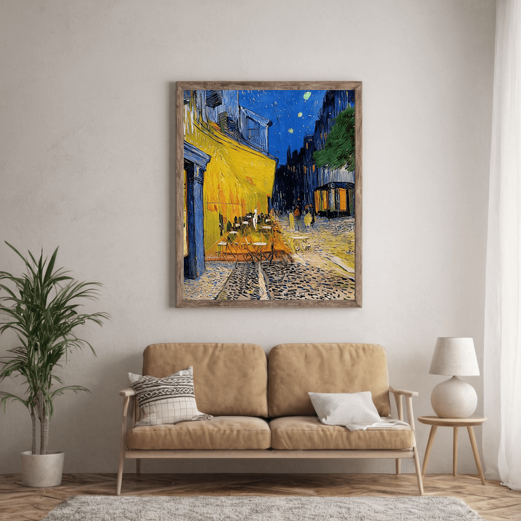Terrace at Night - Timba Art